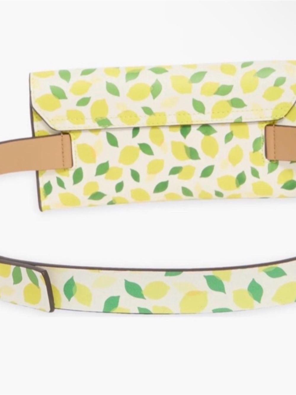 kate spade Yellow and Green Lemon Belt Bag-XL - Picture 2 of 4
